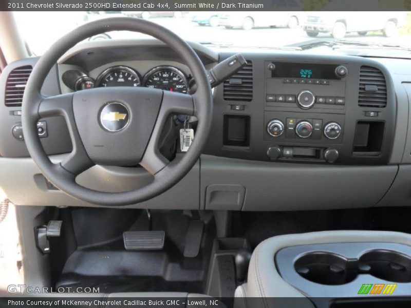Dashboard of 2011 Silverado 2500HD Extended Cab 4x4