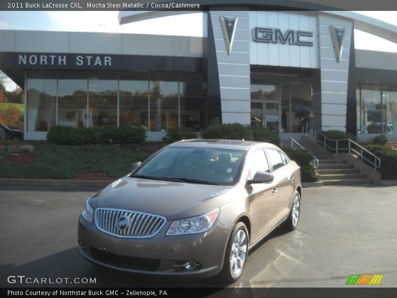 Mocha Steel Metallic / Cocoa/Cashmere 2011 Buick LaCrosse CXL