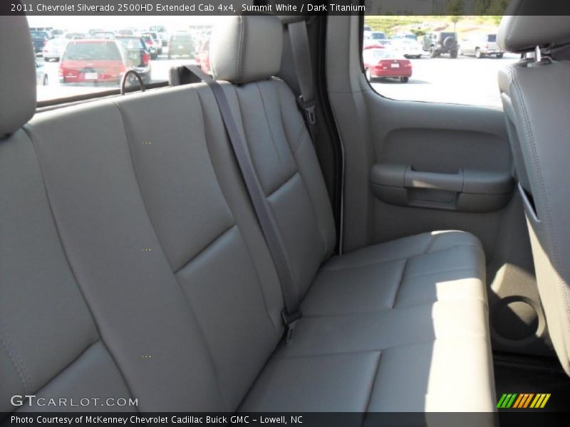 Summit White / Dark Titanium 2011 Chevrolet Silverado 2500HD Extended Cab 4x4