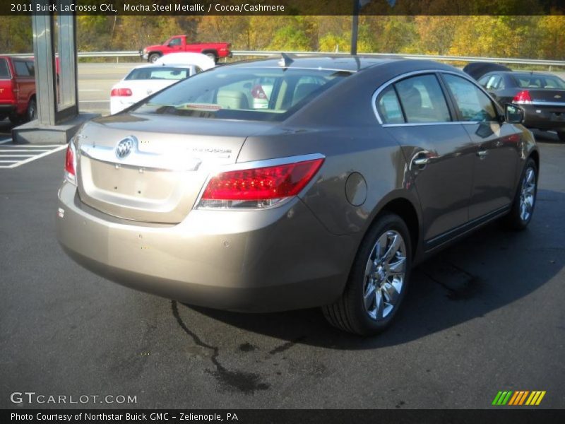 Mocha Steel Metallic / Cocoa/Cashmere 2011 Buick LaCrosse CXL