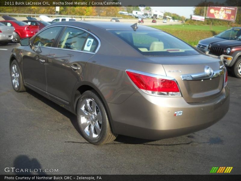 Mocha Steel Metallic / Cocoa/Cashmere 2011 Buick LaCrosse CXL