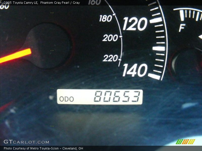Phantom Gray Pearl / Gray 2005 Toyota Camry LE