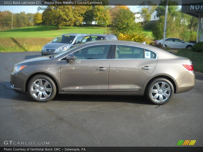 Mocha Steel Metallic / Cocoa/Cashmere 2011 Buick LaCrosse CXL