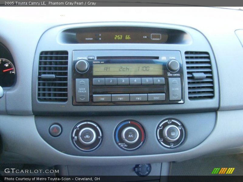 Phantom Gray Pearl / Gray 2005 Toyota Camry LE