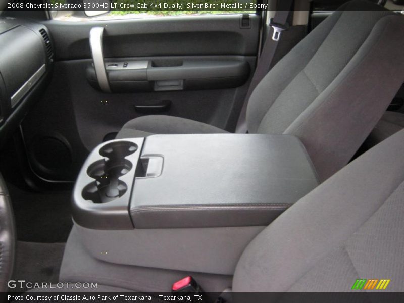 Silver Birch Metallic / Ebony 2008 Chevrolet Silverado 3500HD LT Crew Cab 4x4 Dually