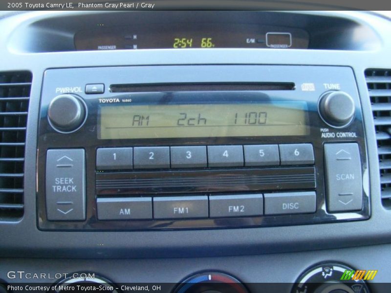 Phantom Gray Pearl / Gray 2005 Toyota Camry LE