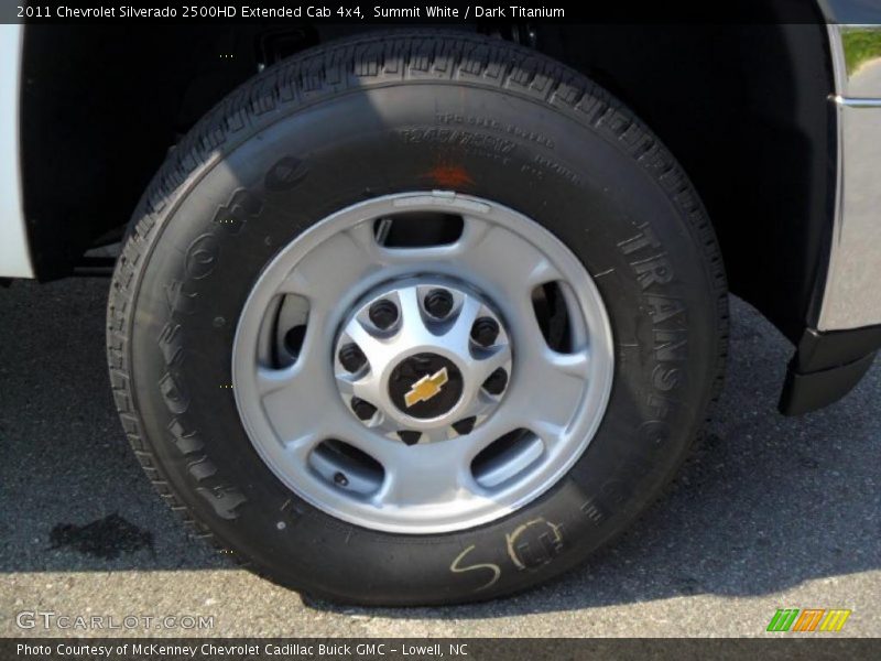  2011 Silverado 2500HD Extended Cab 4x4 Wheel