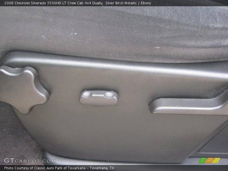 Silver Birch Metallic / Ebony 2008 Chevrolet Silverado 3500HD LT Crew Cab 4x4 Dually
