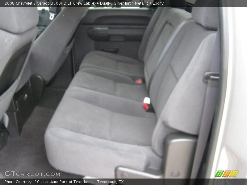 Silver Birch Metallic / Ebony 2008 Chevrolet Silverado 3500HD LT Crew Cab 4x4 Dually