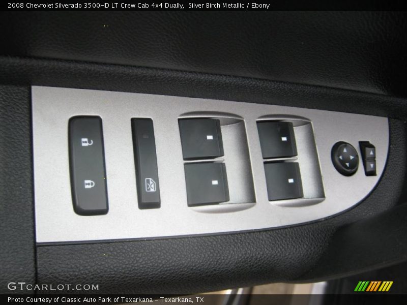 Silver Birch Metallic / Ebony 2008 Chevrolet Silverado 3500HD LT Crew Cab 4x4 Dually