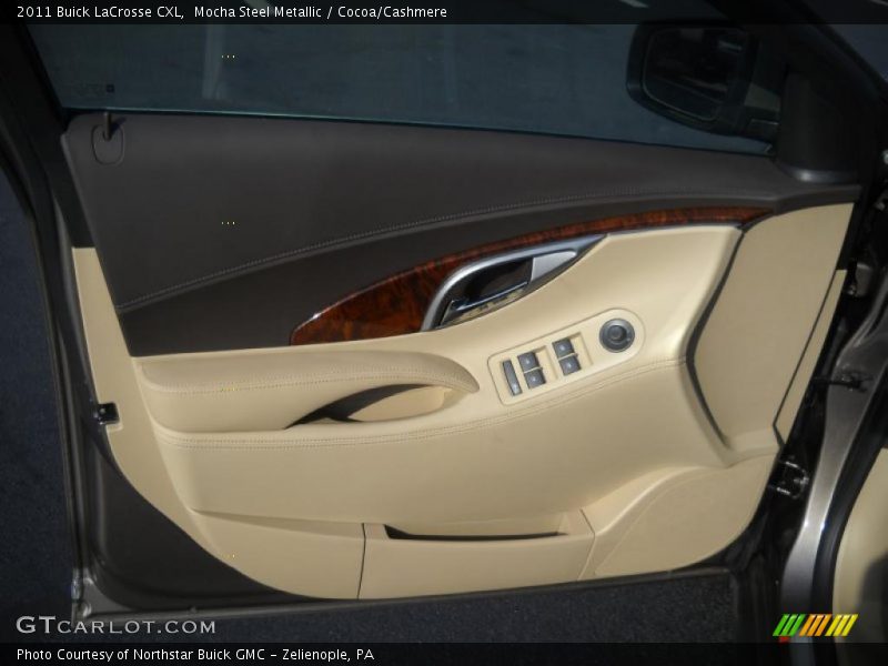 Mocha Steel Metallic / Cocoa/Cashmere 2011 Buick LaCrosse CXL