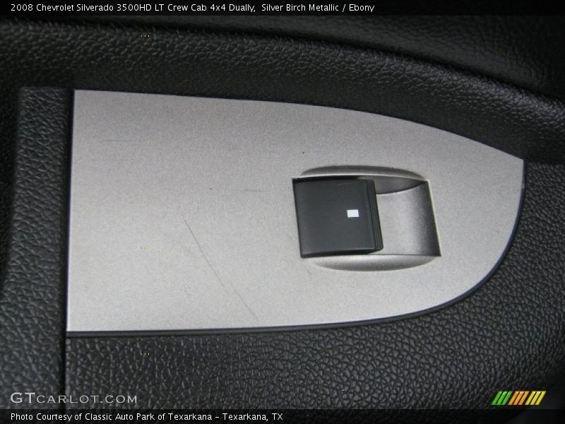 Silver Birch Metallic / Ebony 2008 Chevrolet Silverado 3500HD LT Crew Cab 4x4 Dually