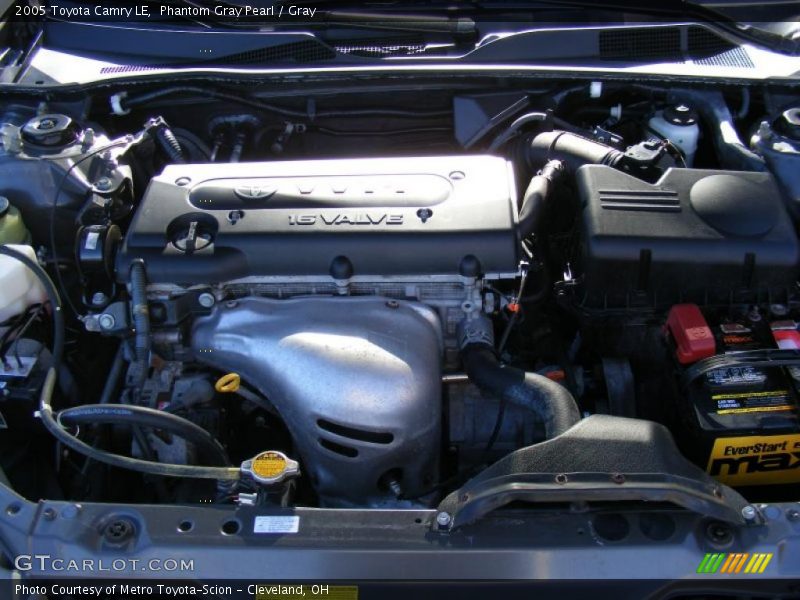 Phantom Gray Pearl / Gray 2005 Toyota Camry LE