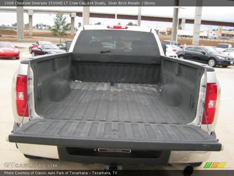 Silver Birch Metallic / Ebony 2008 Chevrolet Silverado 3500HD LT Crew Cab 4x4 Dually