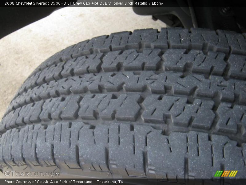 Silver Birch Metallic / Ebony 2008 Chevrolet Silverado 3500HD LT Crew Cab 4x4 Dually