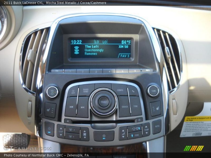 Controls of 2011 LaCrosse CXL
