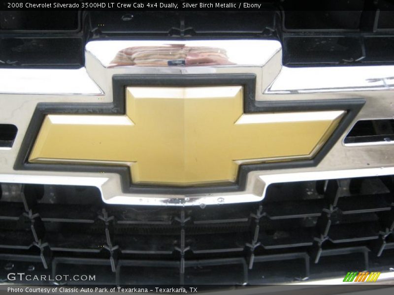 Silver Birch Metallic / Ebony 2008 Chevrolet Silverado 3500HD LT Crew Cab 4x4 Dually
