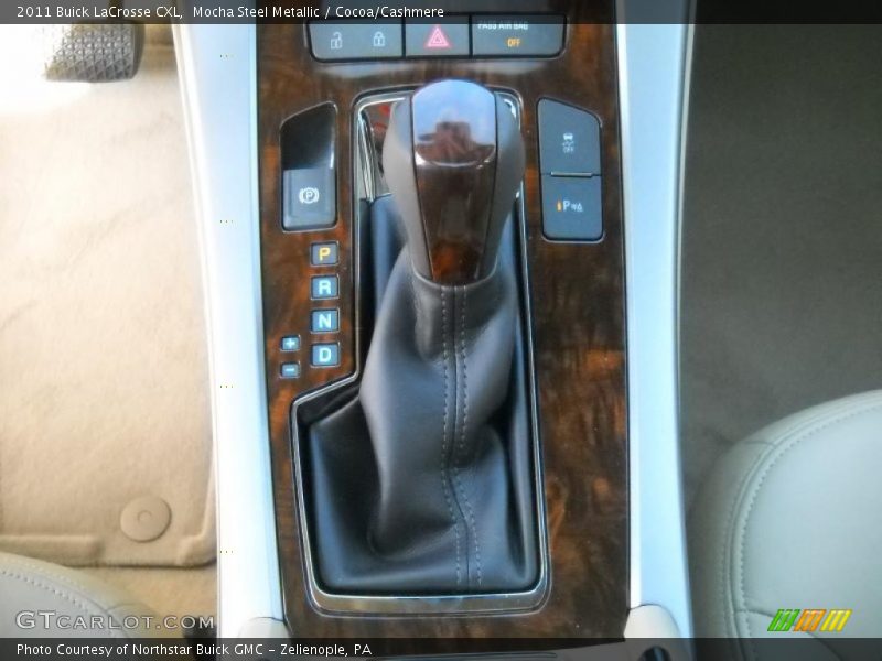 Mocha Steel Metallic / Cocoa/Cashmere 2011 Buick LaCrosse CXL
