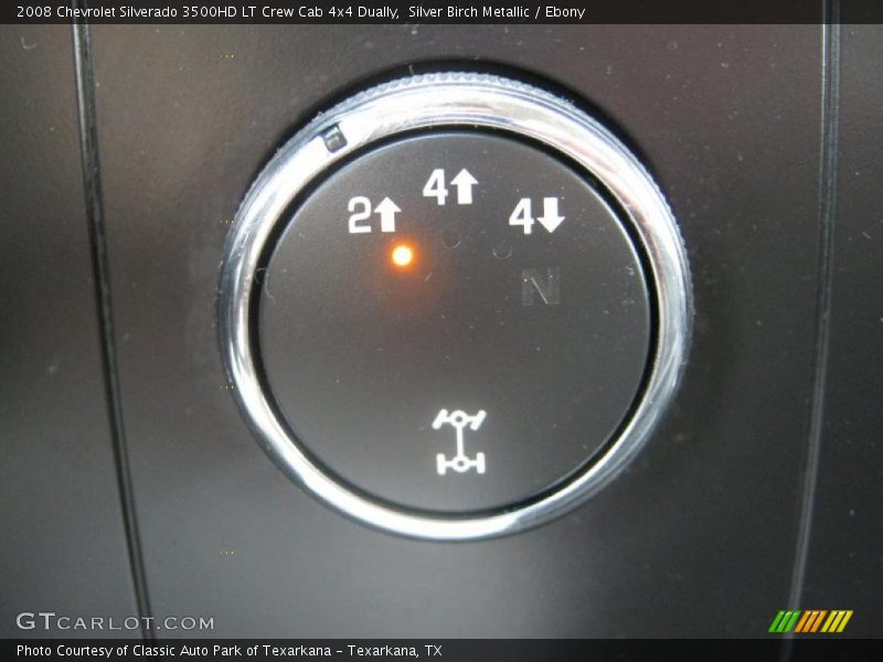 Silver Birch Metallic / Ebony 2008 Chevrolet Silverado 3500HD LT Crew Cab 4x4 Dually