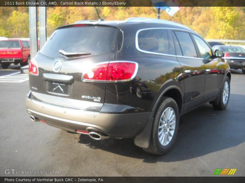 Carbon Black Metallic / Ebony/Ebony 2011 Buick Enclave CXL AWD
