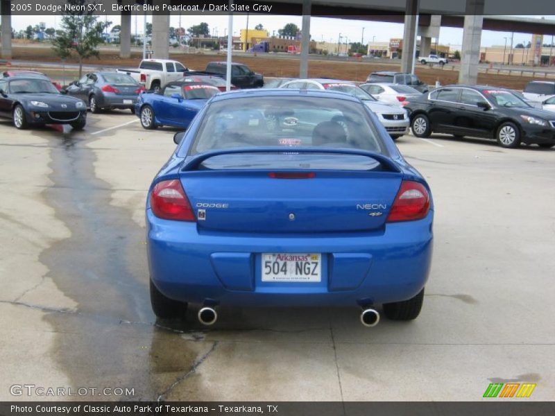 Electric Blue Pearlcoat / Dark Slate Gray 2005 Dodge Neon SXT