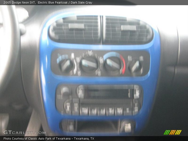 Electric Blue Pearlcoat / Dark Slate Gray 2005 Dodge Neon SXT
