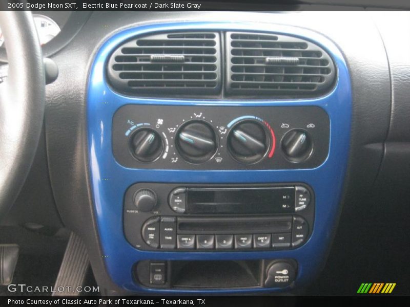 Electric Blue Pearlcoat / Dark Slate Gray 2005 Dodge Neon SXT