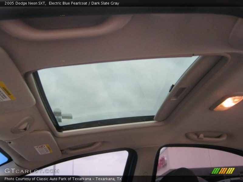 Electric Blue Pearlcoat / Dark Slate Gray 2005 Dodge Neon SXT