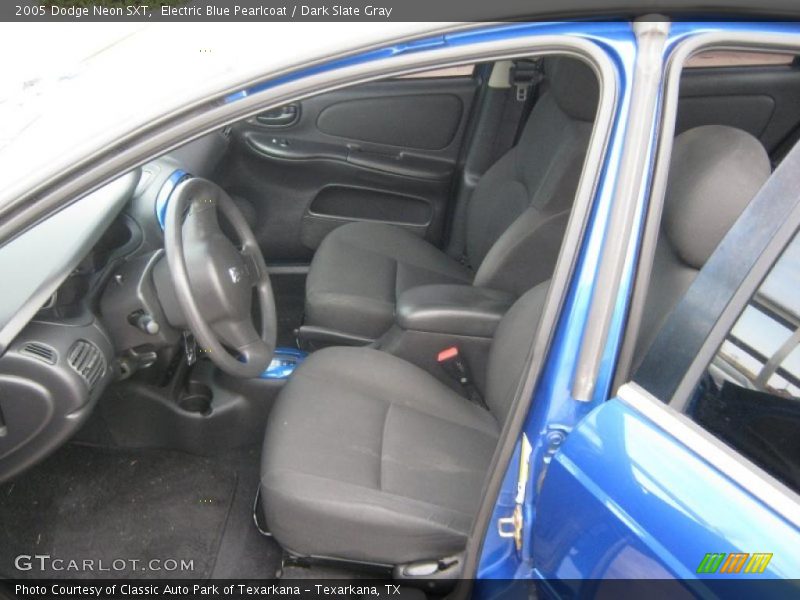 Electric Blue Pearlcoat / Dark Slate Gray 2005 Dodge Neon SXT