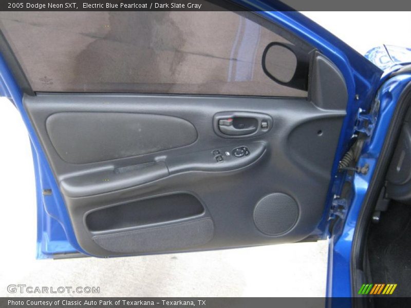 Electric Blue Pearlcoat / Dark Slate Gray 2005 Dodge Neon SXT