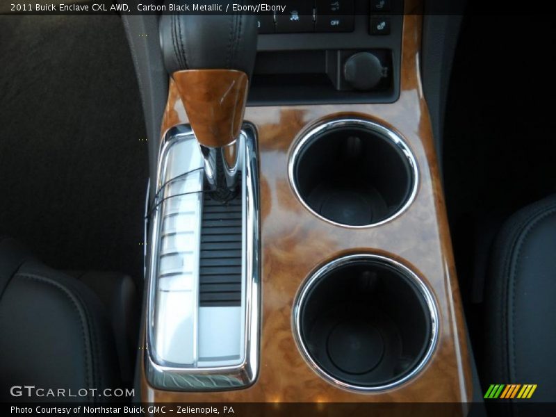 Carbon Black Metallic / Ebony/Ebony 2011 Buick Enclave CXL AWD
