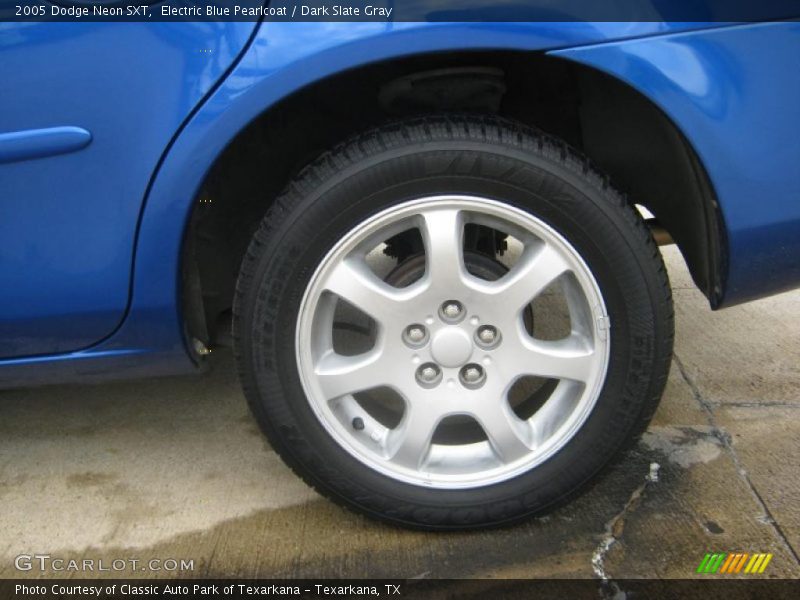 Electric Blue Pearlcoat / Dark Slate Gray 2005 Dodge Neon SXT