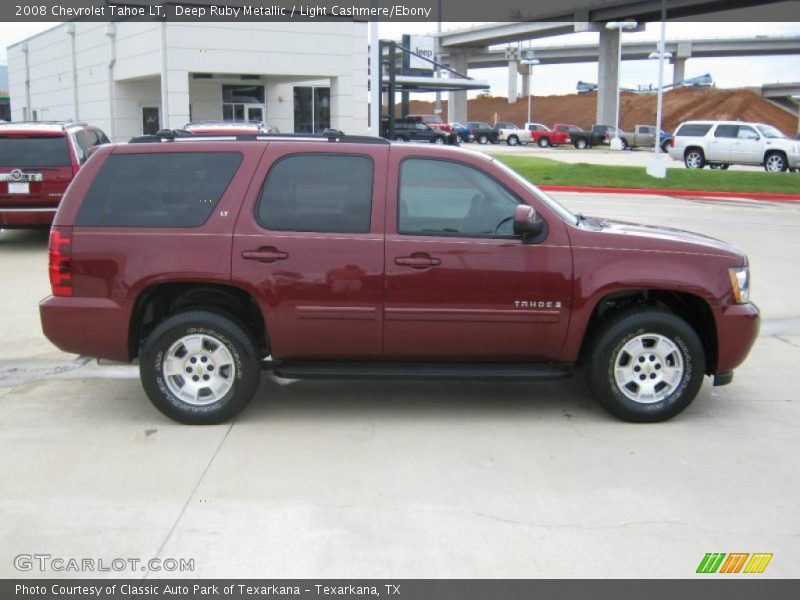 Deep Ruby Metallic / Light Cashmere/Ebony 2008 Chevrolet Tahoe LT