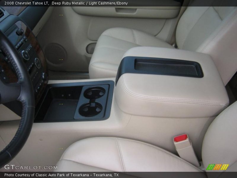 Deep Ruby Metallic / Light Cashmere/Ebony 2008 Chevrolet Tahoe LT