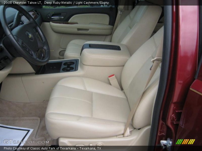 Deep Ruby Metallic / Light Cashmere/Ebony 2008 Chevrolet Tahoe LT