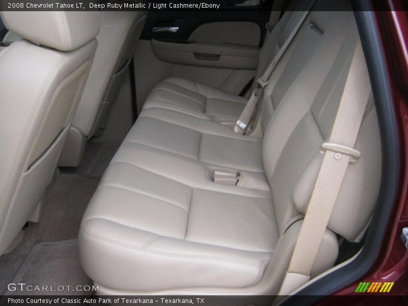Deep Ruby Metallic / Light Cashmere/Ebony 2008 Chevrolet Tahoe LT