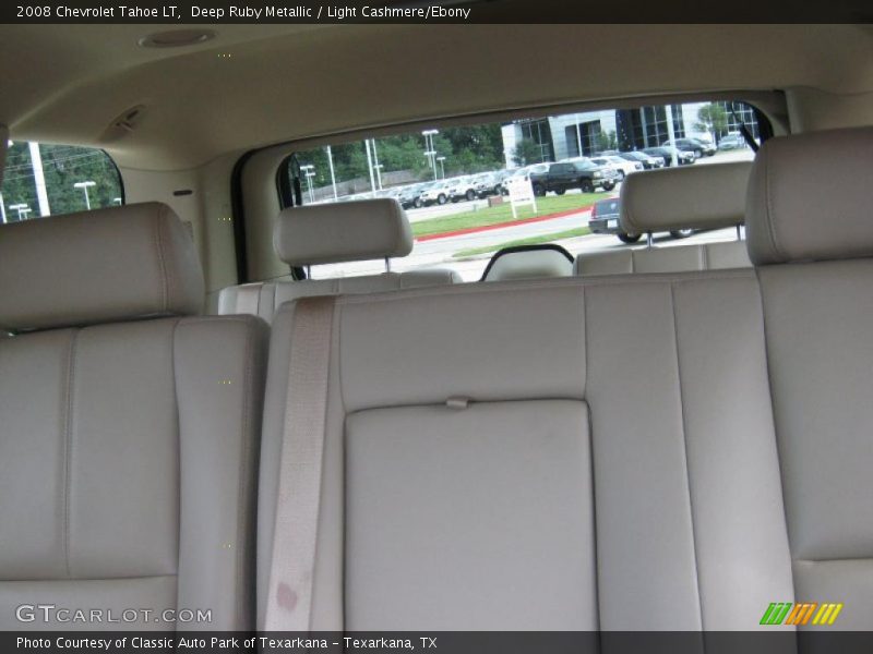 Deep Ruby Metallic / Light Cashmere/Ebony 2008 Chevrolet Tahoe LT