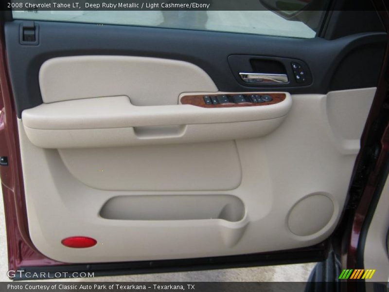 Deep Ruby Metallic / Light Cashmere/Ebony 2008 Chevrolet Tahoe LT