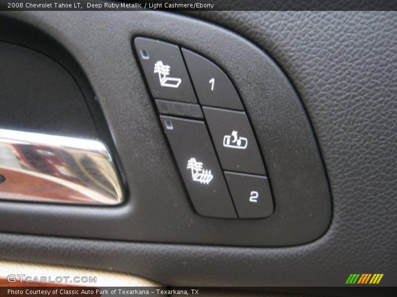 Deep Ruby Metallic / Light Cashmere/Ebony 2008 Chevrolet Tahoe LT