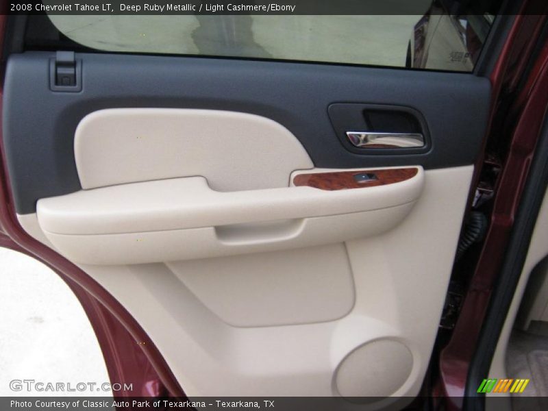 Deep Ruby Metallic / Light Cashmere/Ebony 2008 Chevrolet Tahoe LT
