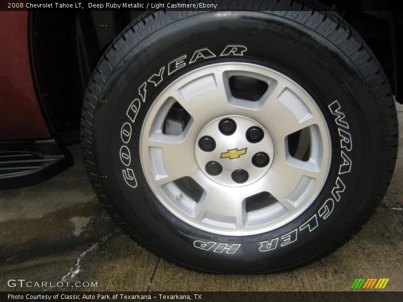 Deep Ruby Metallic / Light Cashmere/Ebony 2008 Chevrolet Tahoe LT