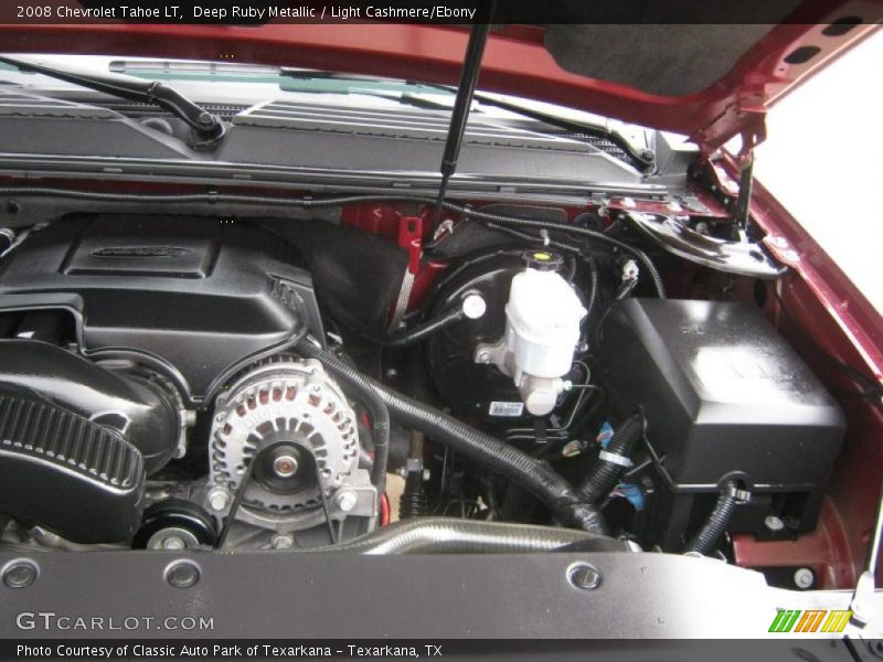 Deep Ruby Metallic / Light Cashmere/Ebony 2008 Chevrolet Tahoe LT