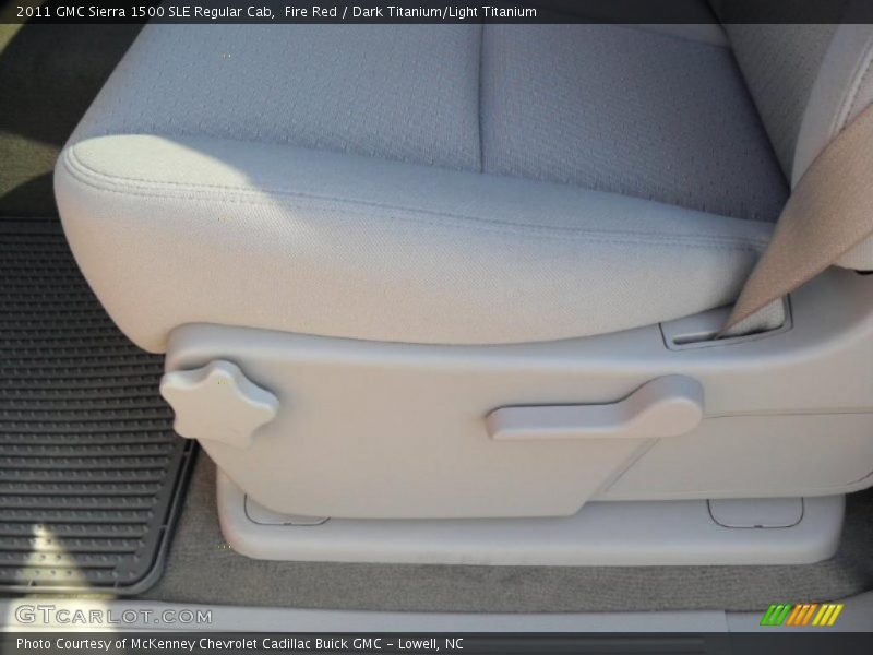 Fire Red / Dark Titanium/Light Titanium 2011 GMC Sierra 1500 SLE Regular Cab