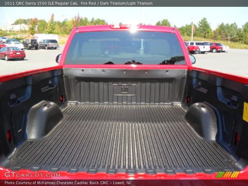 Fire Red / Dark Titanium/Light Titanium 2011 GMC Sierra 1500 SLE Regular Cab