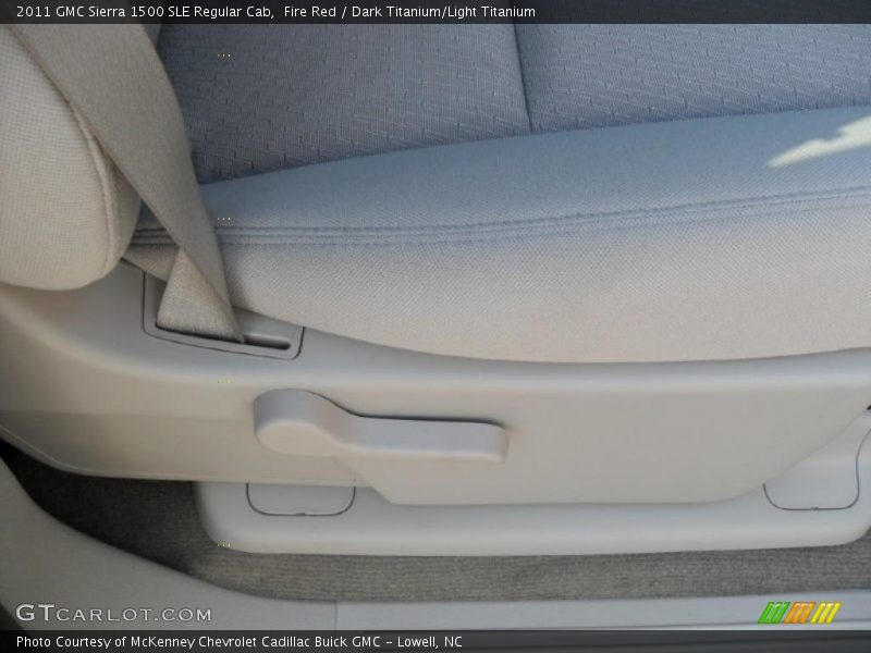 Fire Red / Dark Titanium/Light Titanium 2011 GMC Sierra 1500 SLE Regular Cab