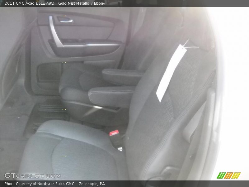 Gold Mist Metallic / Ebony 2011 GMC Acadia SLE AWD