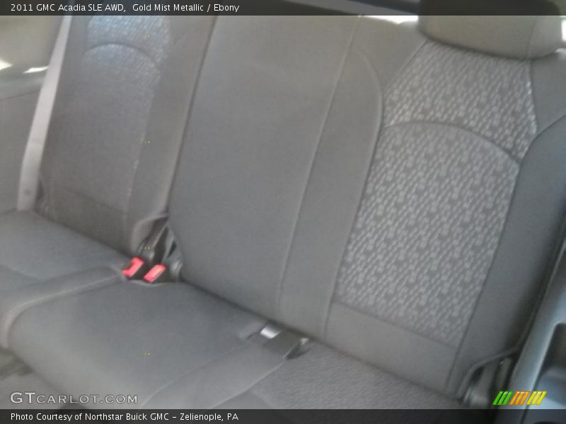 Gold Mist Metallic / Ebony 2011 GMC Acadia SLE AWD