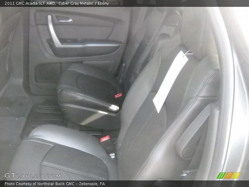Cyber Gray Metallic / Ebony 2011 GMC Acadia SLT AWD