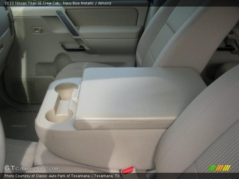 Navy Blue Metallic / Almond 2010 Nissan Titan SE Crew Cab
