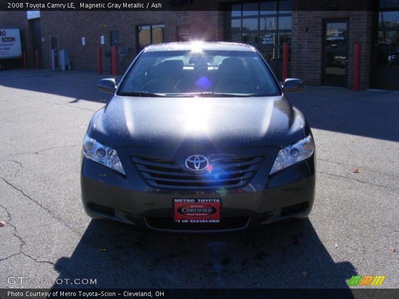 Magnetic Gray Metallic / Ash 2008 Toyota Camry LE